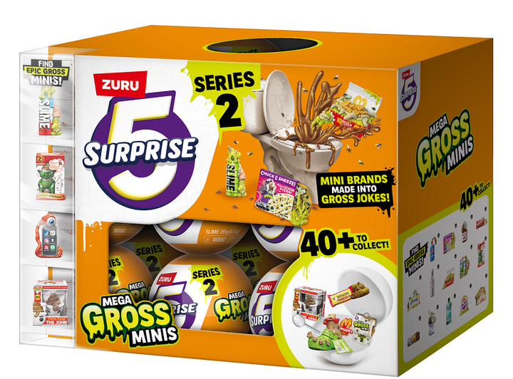 Ігровий набір Zuru Mega Gross Minis Фігурки-сюрприз в шарі зі слаймом в асортименті (77567GQ2) (6985074) - Фото 1 Ігровий набір Zuru Mega Gross Minis Фігурки-сюрприз в шарі зі слаймом в асортименті (77567GQ2) (6985074) - изображение 1
