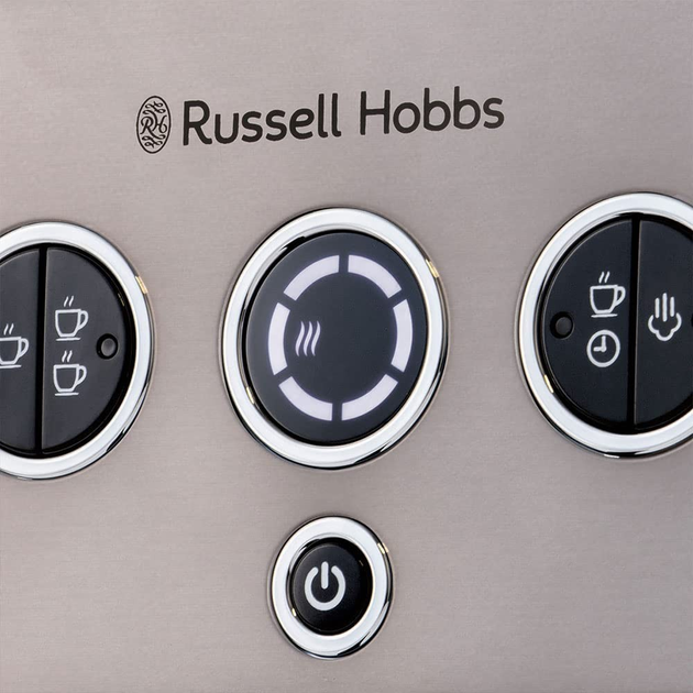 Кавоварка еспрессо Russell Hobbs 26452-56 Distinctions Titanium (6899417) - изображение 4