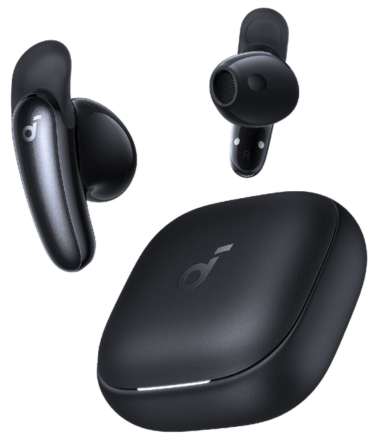 Навушники бездротові Anker SoundСore Liberty Buds (D1200G11) чорні - Фото 5 Навушники бездротові Anker SoundСore Liberty Buds (D1200G11) чорні - изображение 5