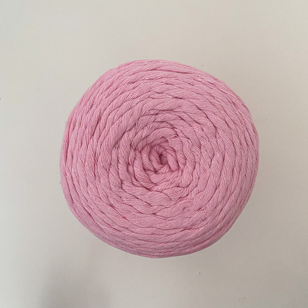 Шпагат для макраме YarnArt twisted 4мм 500г рожевий (№762) - изображение 5