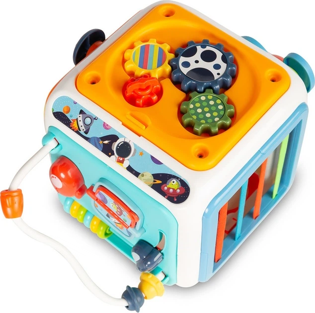 Розвиваюча іграшка Toyz Сенсорний куб 9028 (5903076322111) - зображення 3