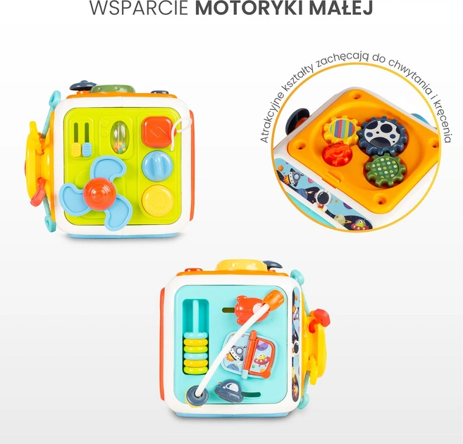 Розвиваюча іграшка Toyz Сенсорний куб 9028 (5903076322111) - зображення 14