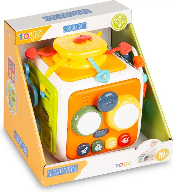 Розвиваюча іграшка Toyz Сенсорний куб 9028 (5903076322111) - зображення 20