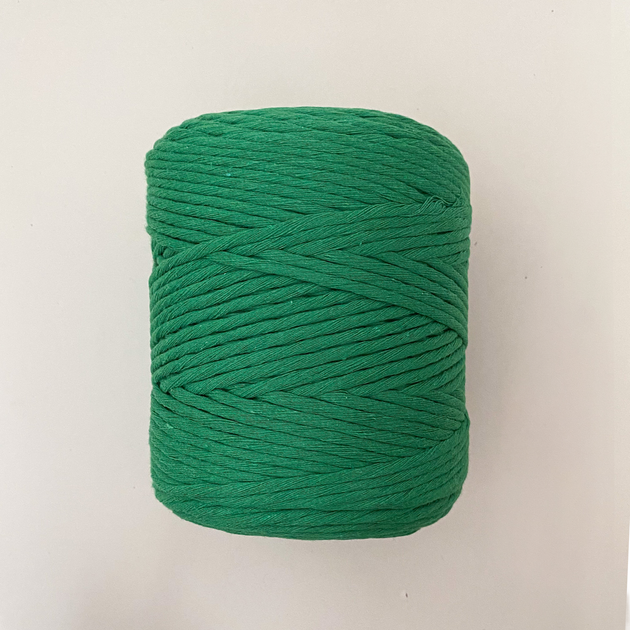 Шпагат для макраме YarnArt twisted 4мм 500г смаргдовий (№759) - изображение 4