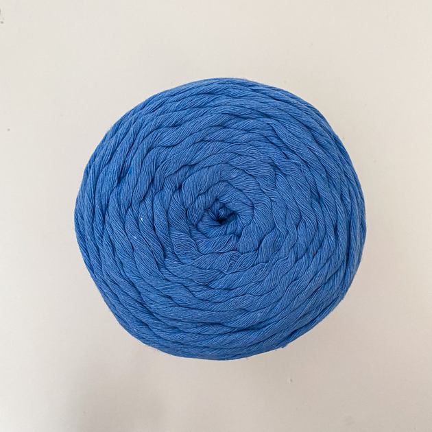 Шпагат для макраме YarnArt twisted 4мм 500г небесний (№786) - изображение 3
