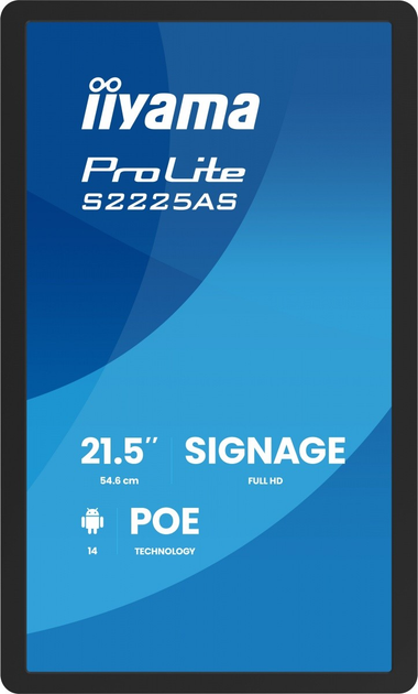 Monitor 21.5" Iiyama ProLite S2225AS-B1P - obraz 3