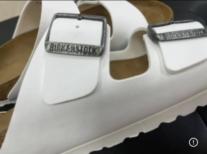 Женские шлепанцы BIRKENSTOCK ARIZONA 0552683 narrow 39 белые