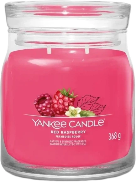 Ароматична свічка Yankee Candle Signature Red Raspberry 368 г (5038581125077) - Фото 1 Ароматична свічка Yankee Candle Signature Red Raspberry 368 г (5038581125077) - зображення 1