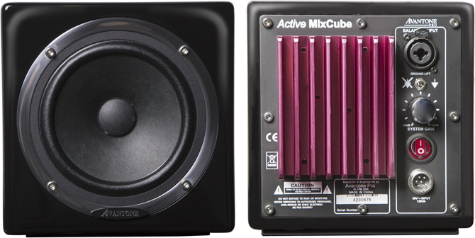 Monitory studyjne Avantone MixCube Active Black Pair (794504765908) - obraz 2