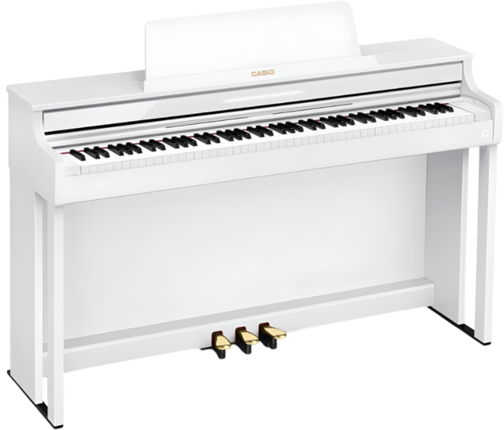 Pianino cyfrowe Casio AP-550 White (AP-550WE) - obraz 2