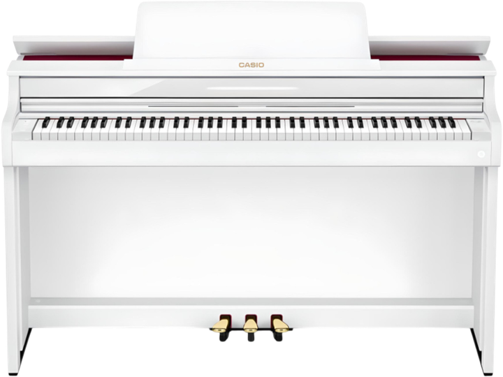 Pianino cyfrowe Casio AP-550 White (AP-550WE) - obraz 6