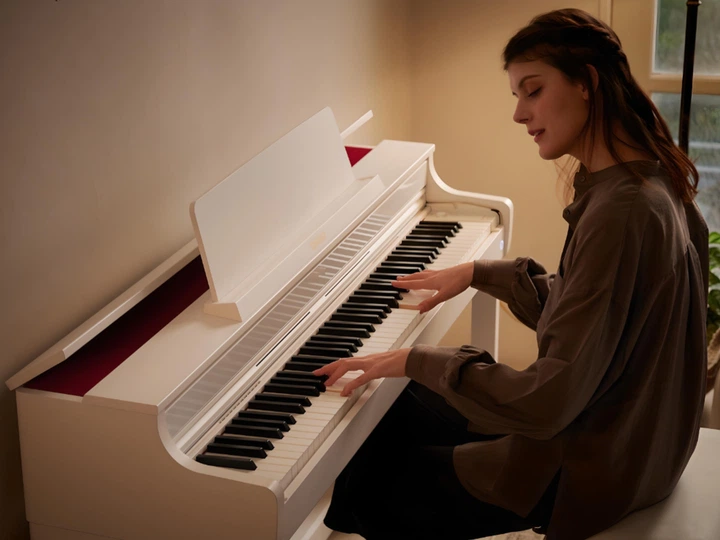 Pianino cyfrowe Casio AP-550 White (AP-550WE) - obraz 10