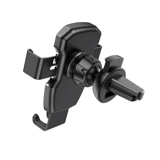 Автодержатель для телефона Borofone BH55 Gravity Sensor Windy Air Outlet, держатель в дефлектор (решетку), гравитационный, черный - изображение 2