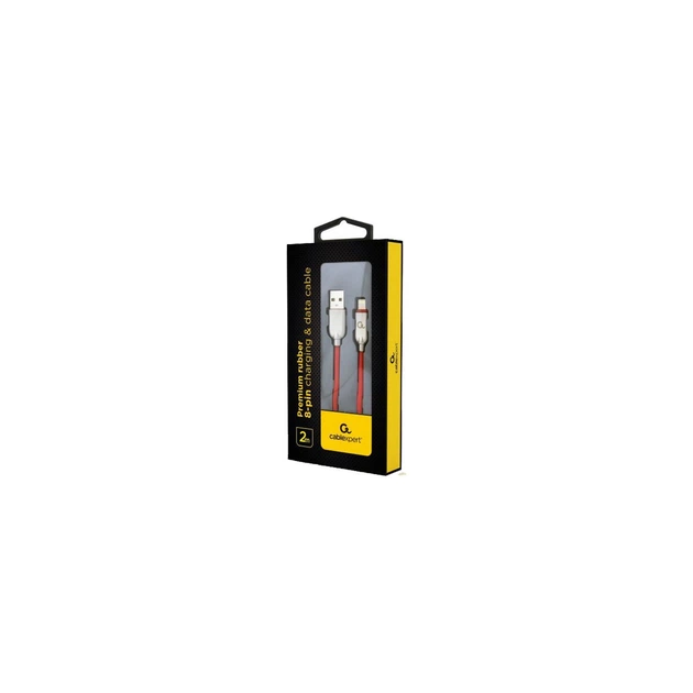 Дата кабель USB 2.0 AM to Lightning 2.0m Cablexpert (CC-USB2R-AMLM-2M-R) - изображение 2