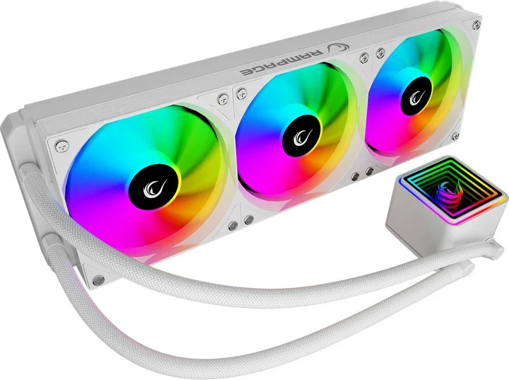 Chłodzenie wodne Rampage INFINITE V360 ARGB White (INFINITEV360-WHITE) - obraz 3