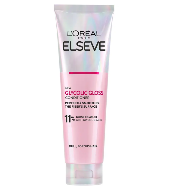 Кондиціонер L'Oreal Glycolic Gloss для надання блиску та пом’якшення волосся 150 мл (3600524143916) - Фото 1 Кондиціонер L'Oreal Glycolic Gloss для надання блиску та пом’якшення волосся 150 мл (3600524143916) - зображення 1