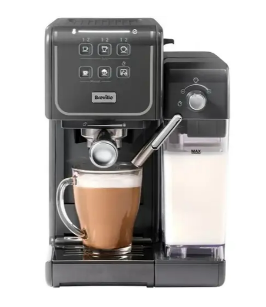 Ріжкова кавоварка еспресо Breville Prima Latte III VCF146X Б/В - зображення 2