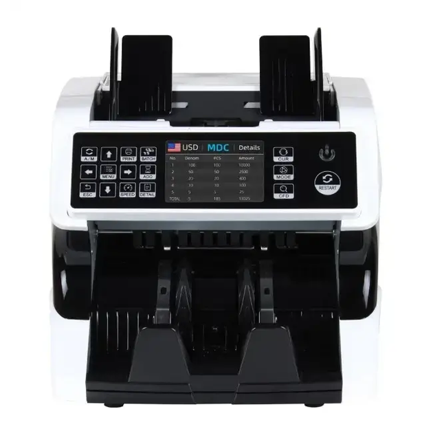 Счетная машинка Bill Counter AL-920 с детектором фальшивых денег и верхней загрузкой - Фото 2 Счетная машинка Bill Counter AL-920 с детектором фальшивых денег и верхней загрузкой - изображение 2