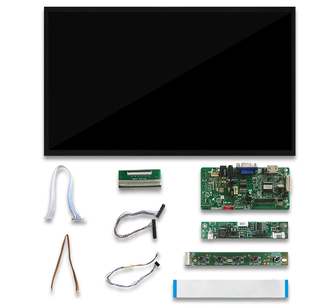 Промышленный сенсорный монитор Wisecoco 156-HB-Touch 15.6" IPS FHD 1920x1080 1200 nit Black (WSC-156-SUN-1200) - изображение 3