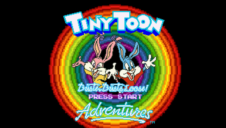 Игра Nintendo SNES Tiny Toon Adventures: Buster Busts Loose! Europe Английская Версия Только Картридж Б/У - изображение 2