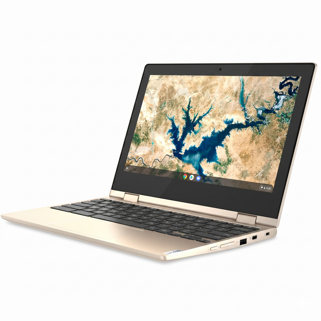 Сенсорный ноутбук 11.6" Lenovo IdeaPad Flex 3 11IGL05 Intel Celeron N4020 RAM 4GB eMMC 64GB 10час батарея ChromeOS (UKR) - Уценка - изображение 10