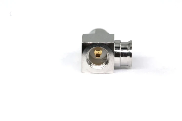 Разъем SMA-male (Plug) LENORF, серебристый, угловой (Right Angle), под пайку для кабеля RG401 (250 SEMIFLEX), Nickel Plated (3.01.403) - изображение 4