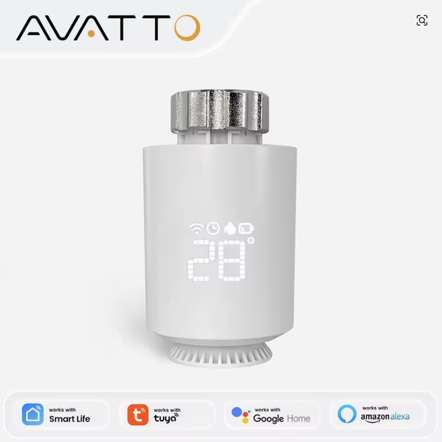 Умный термостат термоклапан для электрического теплого пола, Tuya Smart / Home Assistant - изображение 3