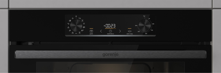 Вбудована духовка Gorenje BPS 6737 E07B Електрична 77 л Чорний - зображення 4