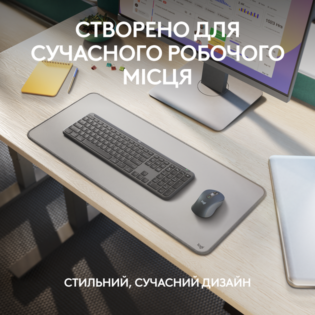 ІТ/наб LOGITECH MK950 Signature Slim Combo for Business - GRAPHITE - зображення 3