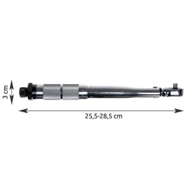 Динамометричний ключ Xtrobb 11745, 1/4", 5–25 Нм, 175 мм - зображення 10