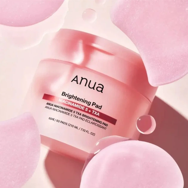 Осветляющие пэды для лица Anua Niacinamide 5 TXA Brightening Pad с ниацинамидом, 210 мл, 60 шт 8809640738128 - изображение 2