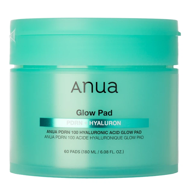 Увлажняющие пэды для лица Anua PDRN 100 Hyaluronic Acid Glow Pad, 180 мл 8809640738241 - Фото 2 Увлажняющие пэды для лица Anua PDRN 100 Hyaluronic Acid Glow Pad, 180 мл 8809640738241 - изображение 2