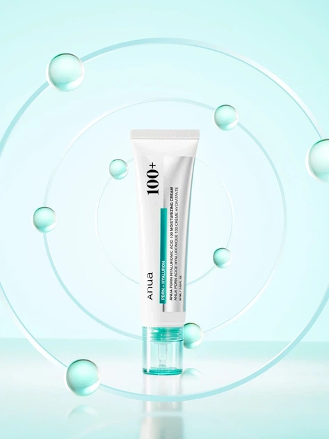 Крем для обличчя Anua PDRN Hyaluronic Acid 100 Moisture Cream з полінуклеотидами та гіалуроновою кислотою, 60 мл 8809640738135 - зображення 2