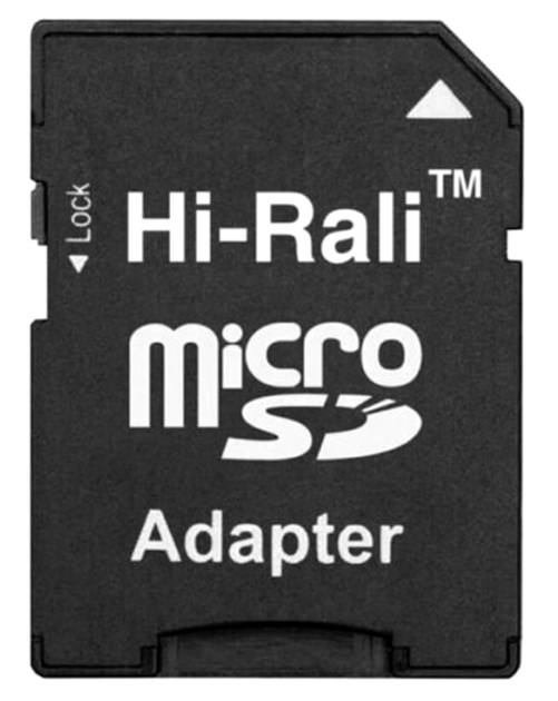 Картка пам'яті Hi-Rali MicroSDXC 64 Гб UHS-I 10 Class з адаптером чорна для запису 4К відео - Фото 3 Картка пам'яті Hi-Rali MicroSDXC 64 Гб UHS-I 10 Class з адаптером чорна для запису 4К відео - зображення 3