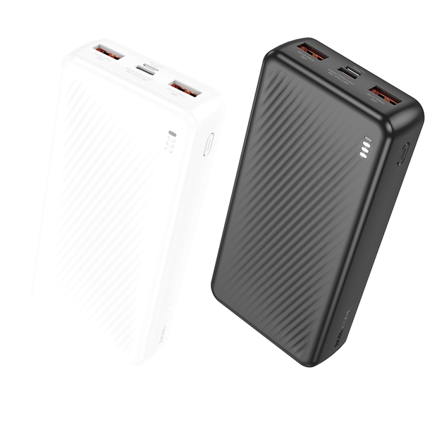 Power Bank Borofone BJ56A Graceful 20000 mAh 22.5 W USB Type-C білий для заряджання гаджетів - зображення 7