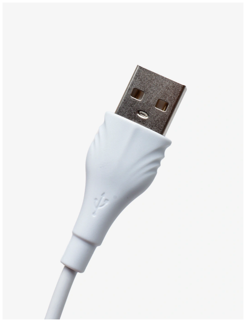 Кабель USB Micro 1 м білий Borofone BX18 для заряджання та синхронізації пластик метал - зображення 5
