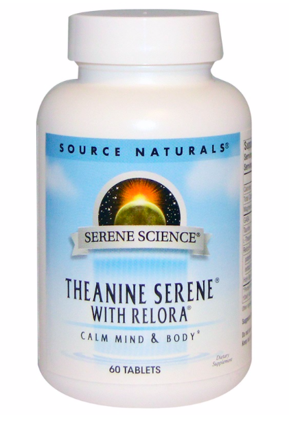 L-Теанін з Релорою Source Naturals (Theanine Serene with Relora) 60 таблеток SNS01772 - Фото 1 L-Теанін з Релорою Source Naturals (Theanine Serene with Relora) 60 таблеток SNS01772 - зображення 1