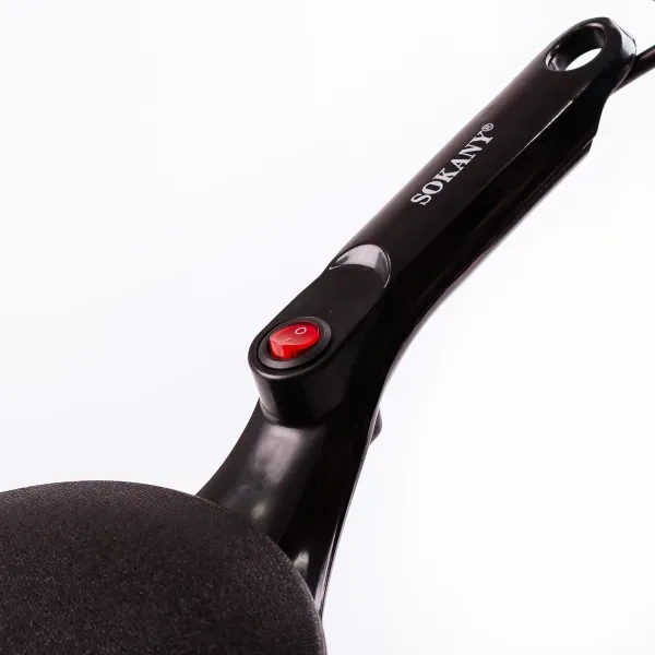 блинница sokany sk-5208 20 см 650 вт, антипригарное покрытие, индикатор нагрева - изображение 4