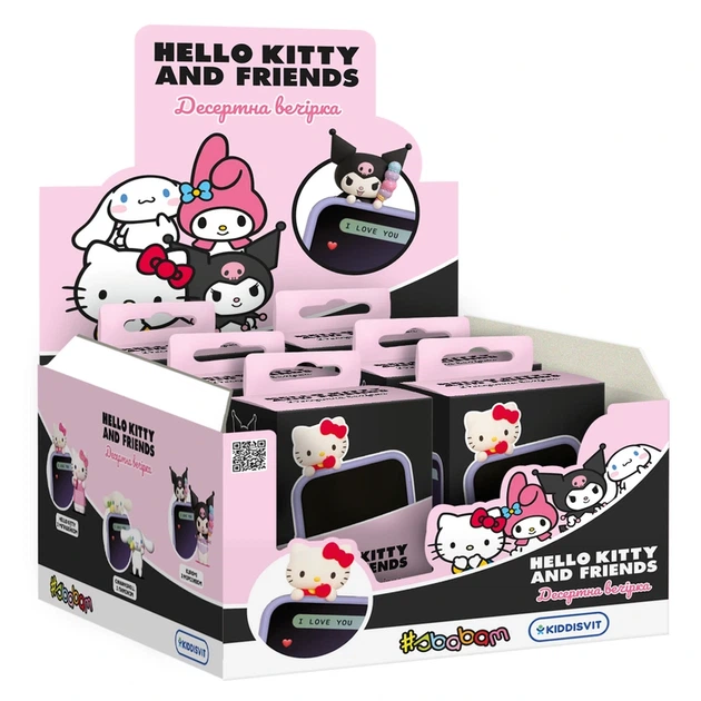Колекційна іграшка серії "Hello Kitty" – ДЕСЕРТНА ВЕЧІРКА (в диспл.) - Фото 3 Колекційна іграшка серії "Hello Kitty" – ДЕСЕРТНА ВЕЧІРКА (в диспл.) - изображение 3