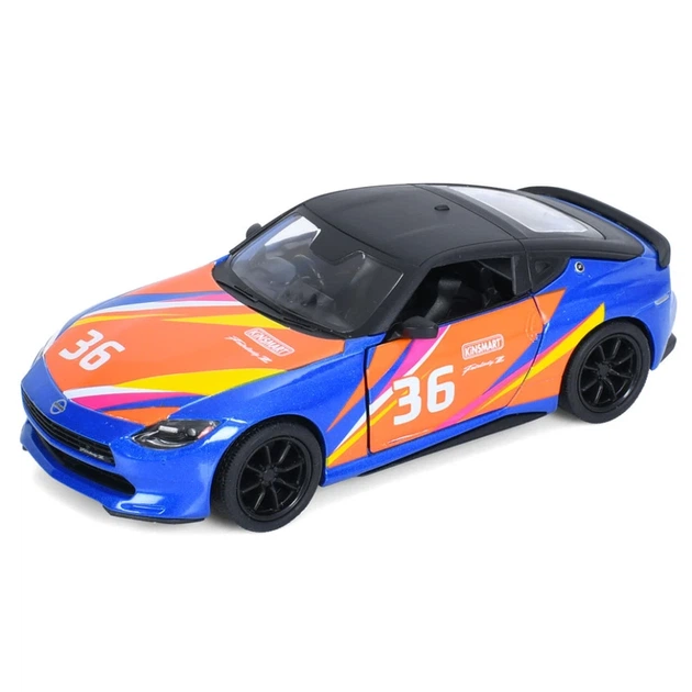 Машинка інерційна 2023 Nissan Fairlady Z KT5443WF(Blue) 1:36, 12 см, відчиняються двері - Фото 1 Машинка інерційна 2023 Nissan Fairlady Z KT5443WF(Blue) 1:36, 12 см, відчиняються двері - изображение 1