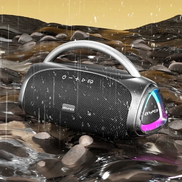 Bluetooth колонка Awei KA39 (100W)- чорний - изображение 2
