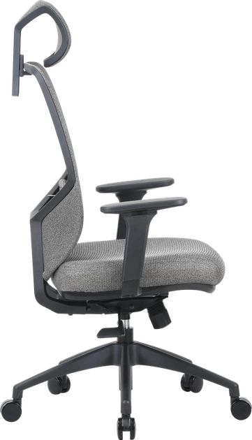 Крісло офісне OfficePro Comfort OC524G Gray - Фото 4 Крісло офісне OfficePro Comfort OC524G Gray - зображення 4
