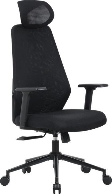 Крісло офісне OfficePro Fusion OC577B Black - Фото 3 Крісло офісне OfficePro Fusion OC577B Black - изображение 3