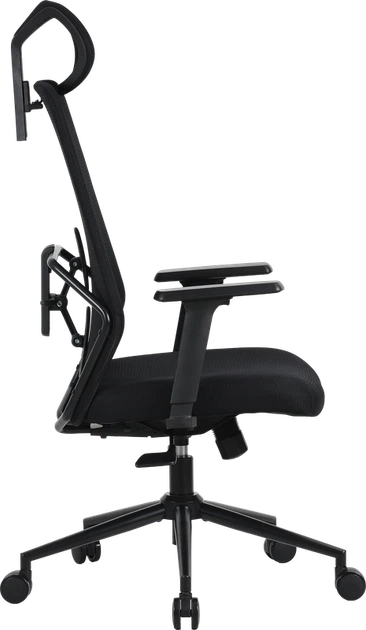 Крісло офісне OfficePro Fusion OC577B Black - Фото 4 Крісло офісне OfficePro Fusion OC577B Black - изображение 4