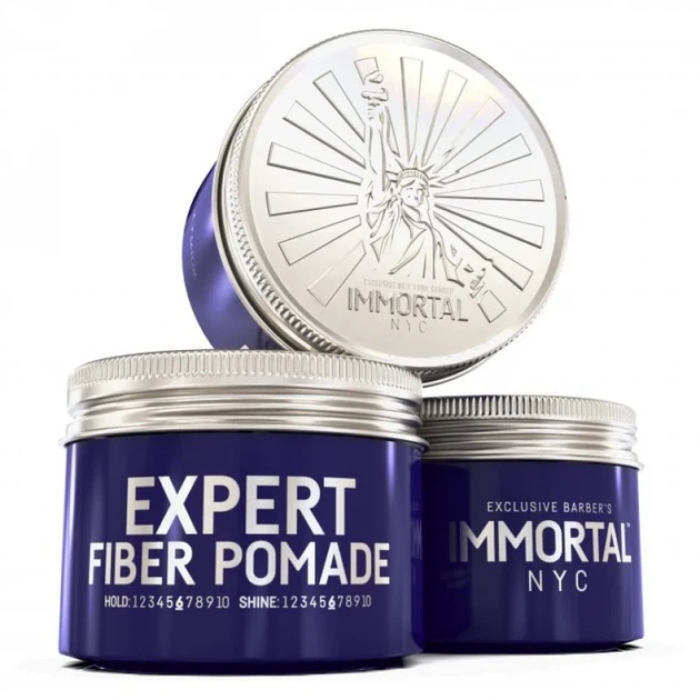 Воск паутинка для волос Immortal Expert Fiber Pomade 100ml 100 мл NYC21 - Фото 3 Воск паутинка для волос Immortal Expert Fiber Pomade 100ml 100 мл NYC21 - изображение 3