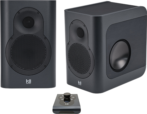 Monitory studyjne Kii SEVEN SYSTEM Fine Touch Dark Grey (618455396908) - obraz 2