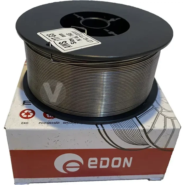 Проволока сварочная флюсовая Edon E71T-71T-GS 1 ,0мм 1кг - Фото 5 Проволока сварочная флюсовая Edon E71T-71T-GS 1 ,0мм 1кг - изображение 5