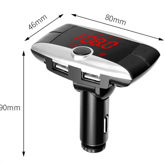 Автомобильный FM модулятор с Bluetooth, MOD, X16 BT - изображение 9
