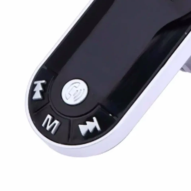 FM-трансмиттер Bluetooth для автомобиля с пультом 2 USB порта поддержка MicroSD 12-24V CM i9 черный - изображение 6