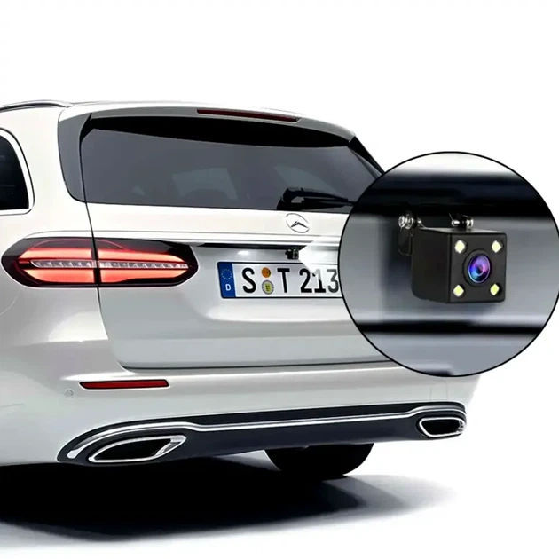 Камера заднего вида с подсветкой 4LED, HD, CAR CAM 707 - изображение 4